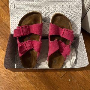 Arizona Fuschia Tulip Birkenstock